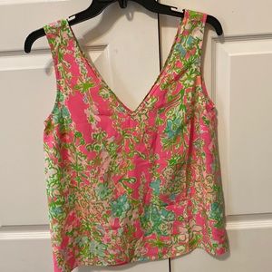 Lilly Pulitzer silk top